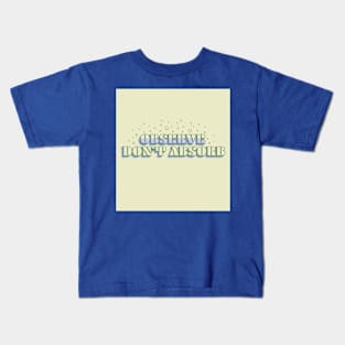 Observe, Don't Absorb - Light Version Kids T-Shirt